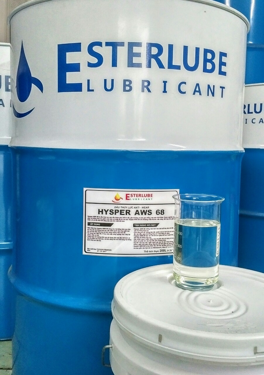 Dầu thủy lực Esterlube Hysper AWS 68 Dầu thủy lực Esterlube Hysper AWS 68